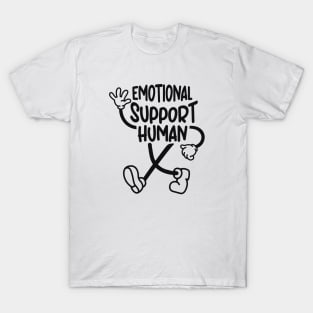 Emotional Support Human T-Shirt